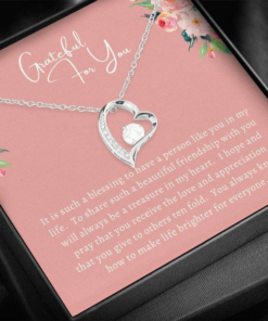 Grateful For You You It Is Such A Blessing To Have A Persin Like You In My lIfe Necklace
