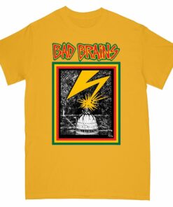 BAD BRAINS CAPITOL GOLD T-SHIRT