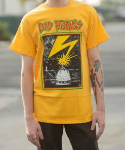 BAD BRAINS CAPITOL GOLD T-SHIRT
