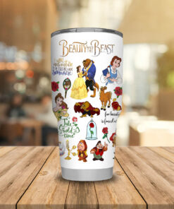 Beauty And The Beast steel Tumbler 20oz 30oz