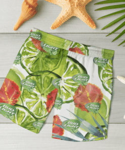 Bud Light Lime Beer Hawaiian Shirts, Beach Short