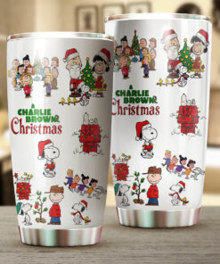Charlie Brown Christmas steel Tumbler 20oz 30oz