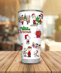 Charlie Brown Christmas steel Tumbler 20oz 30oz