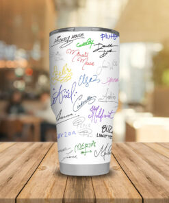 Disney Princess Signatures steel Tumbler 20oz 30oz