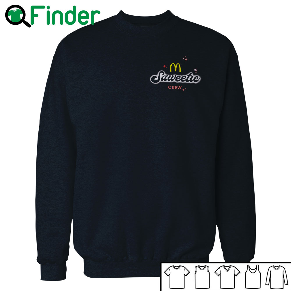 7-McDonald's-Saweetie-Crew-T-shirt McDonald's Saweetie Crew T-shirt