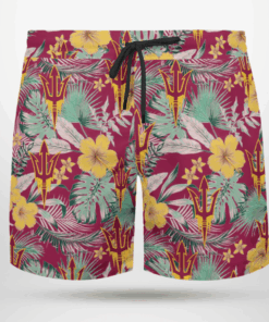 Arizona State Sun Devils Hawaiian Shirts, Beach Short