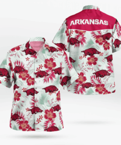 Arkansas Razorbacks Hawaiian Shirts, Beach Short