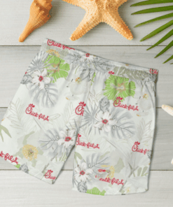 Chick Fil A Hawaiian Shirts, Beach Short0