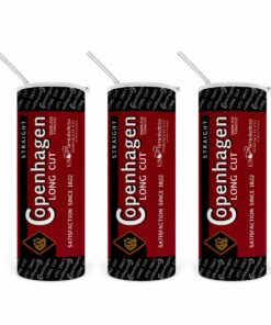 Copenhagen Long Cut Skinny Tumbler 20oz 30oz