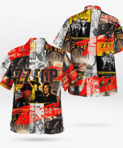 ZZ Top band Hawaiian Shirts, Beach Short