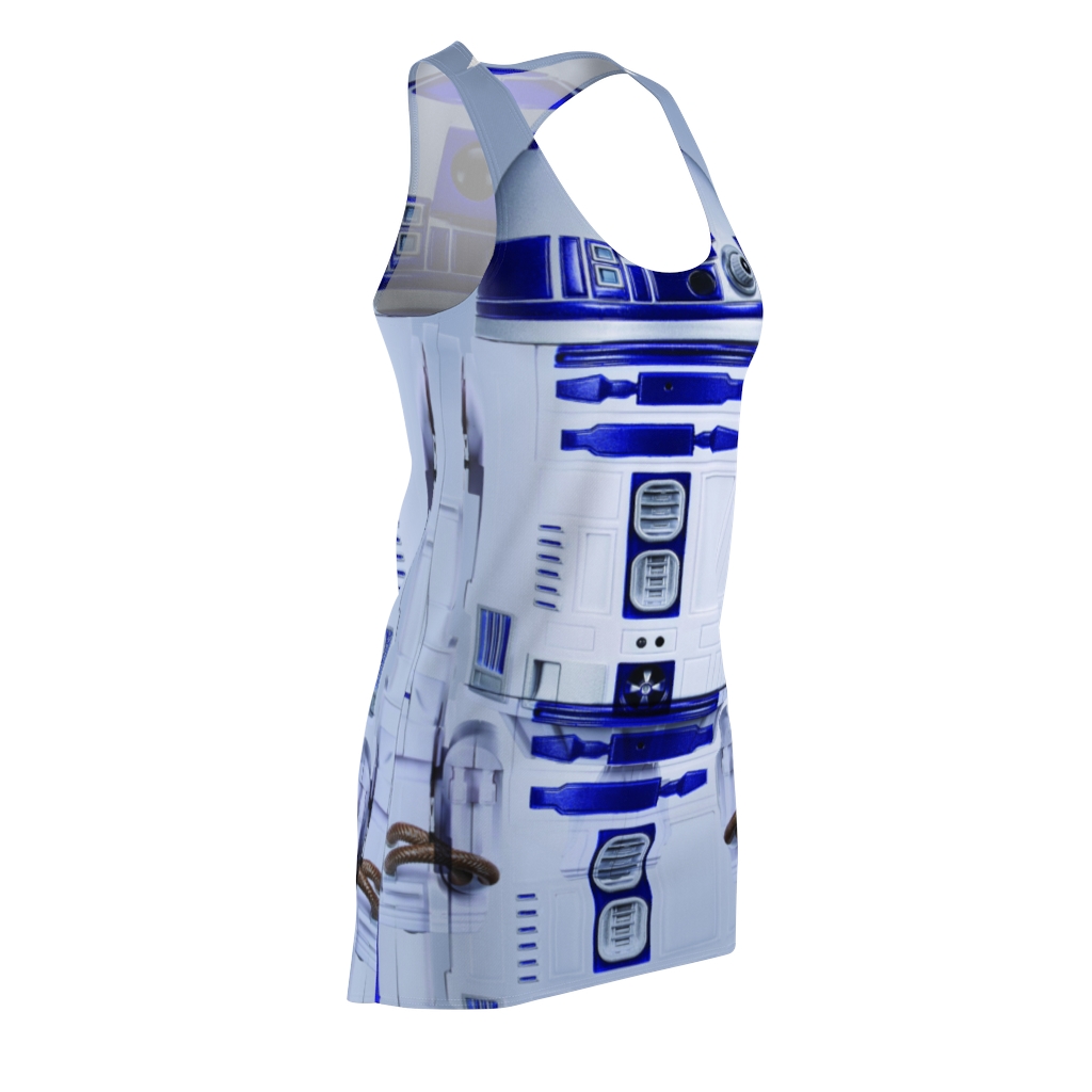 43001-100.jpg Little Blue Droid Star Wars Disney R2D2 Halloween Costume Dress