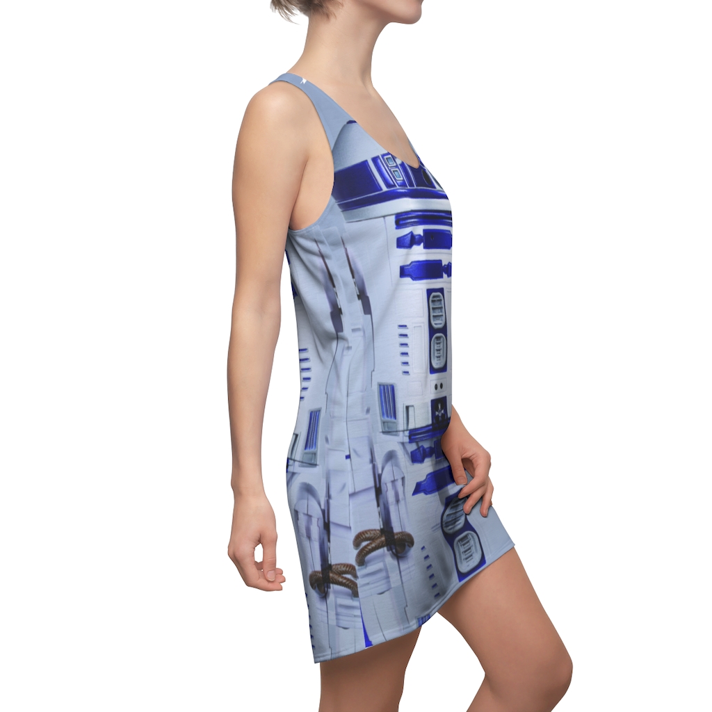 43001-102.jpg Little Blue Droid Star Wars Disney R2D2 Halloween Costume Dress
