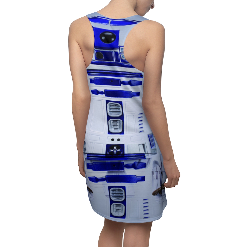43001-103.jpg Little Blue Droid Star Wars Disney R2D2 Halloween Costume Dress