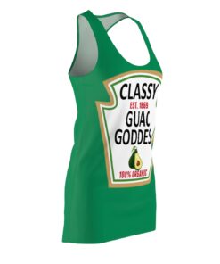 Classy Guac Goddess Halloween Costume Dress Women’s Cut And Sew Racerback