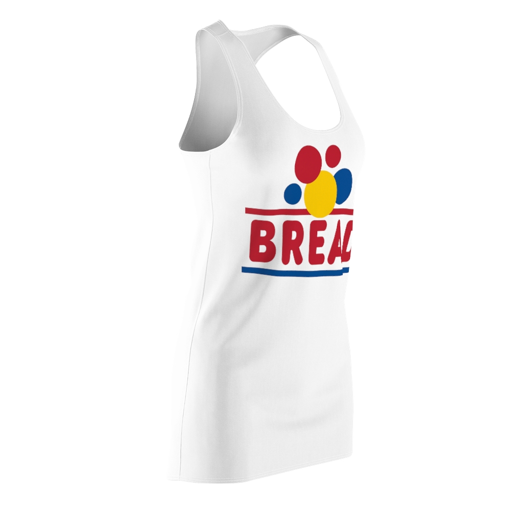 43001 336 Wonder Bread Halloween Costume Dress Women’s Cut And Sew Racerback