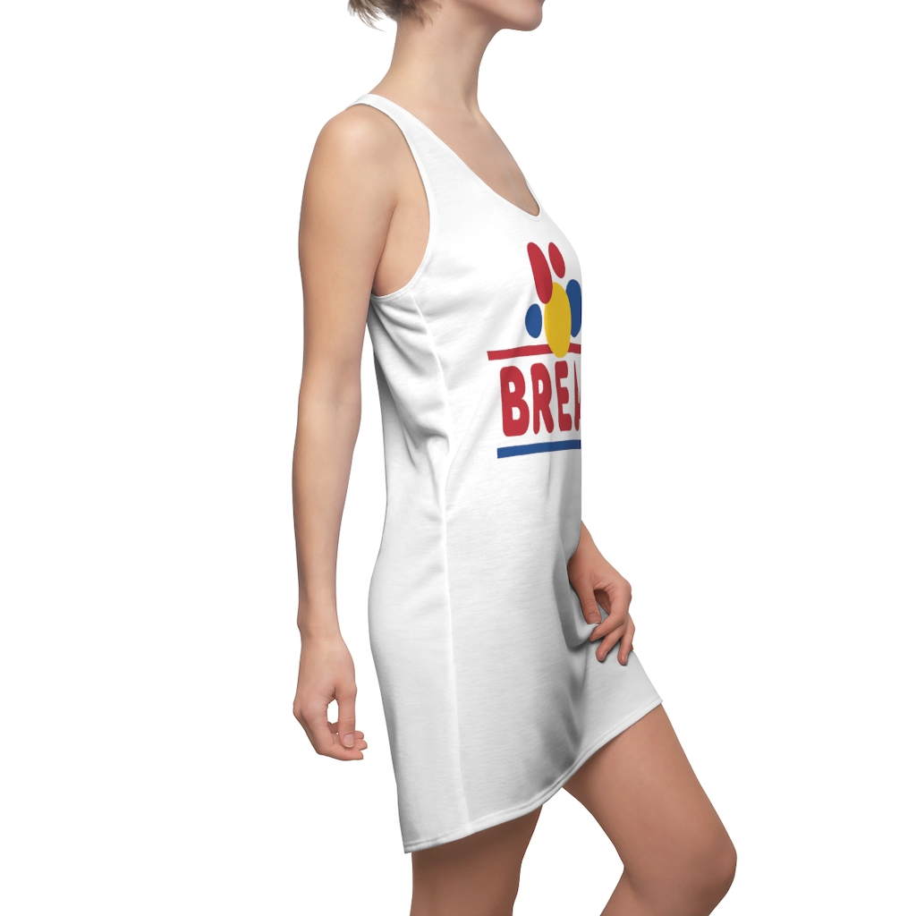 43001 338 Wonder Bread Halloween Costume Dress Women’s Cut And Sew Racerback