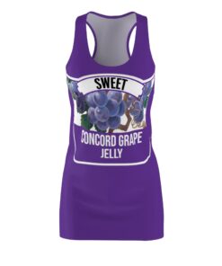 Concord Grape Jelly Halloween Costume Dress Women’s Cut And Sew Racerback