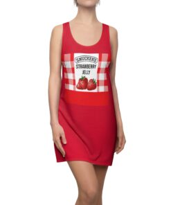 Strawberry Jelly Halloween Costume Dress Women’s Cut And Sew Racerback