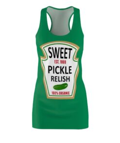 Sweet Pickle Relish Halloween Costume Dress Women’s Cut And Sew Racerback