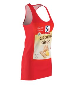 Ground Ginger Spice Roasted Garlic Halloween Costumes Dress Women’s Cut And Sew Racerback
