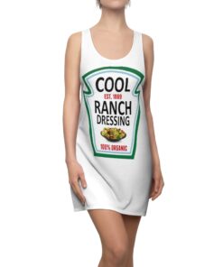 Cool Ranch Dressing Halloween Costume Dress Women’s Cut And Sew Racerback