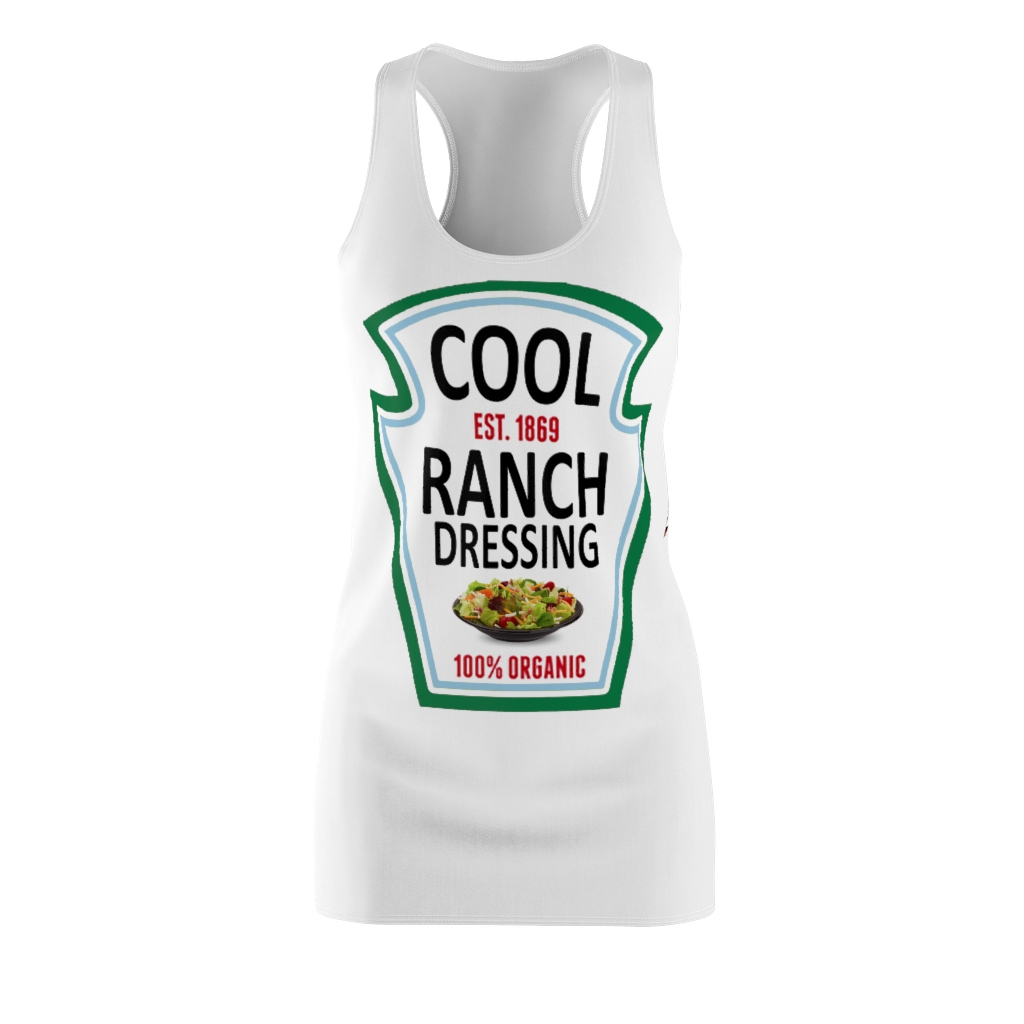 43001-6.jpg Cool Ranch Dressing Halloween Costume Dress Women’s Cut And Sew Racerback