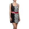 Cruella de Vil Disney Villains Halloween Costume Dress