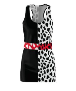 Cruella de Vil Disney Villains Halloween Costume Dress