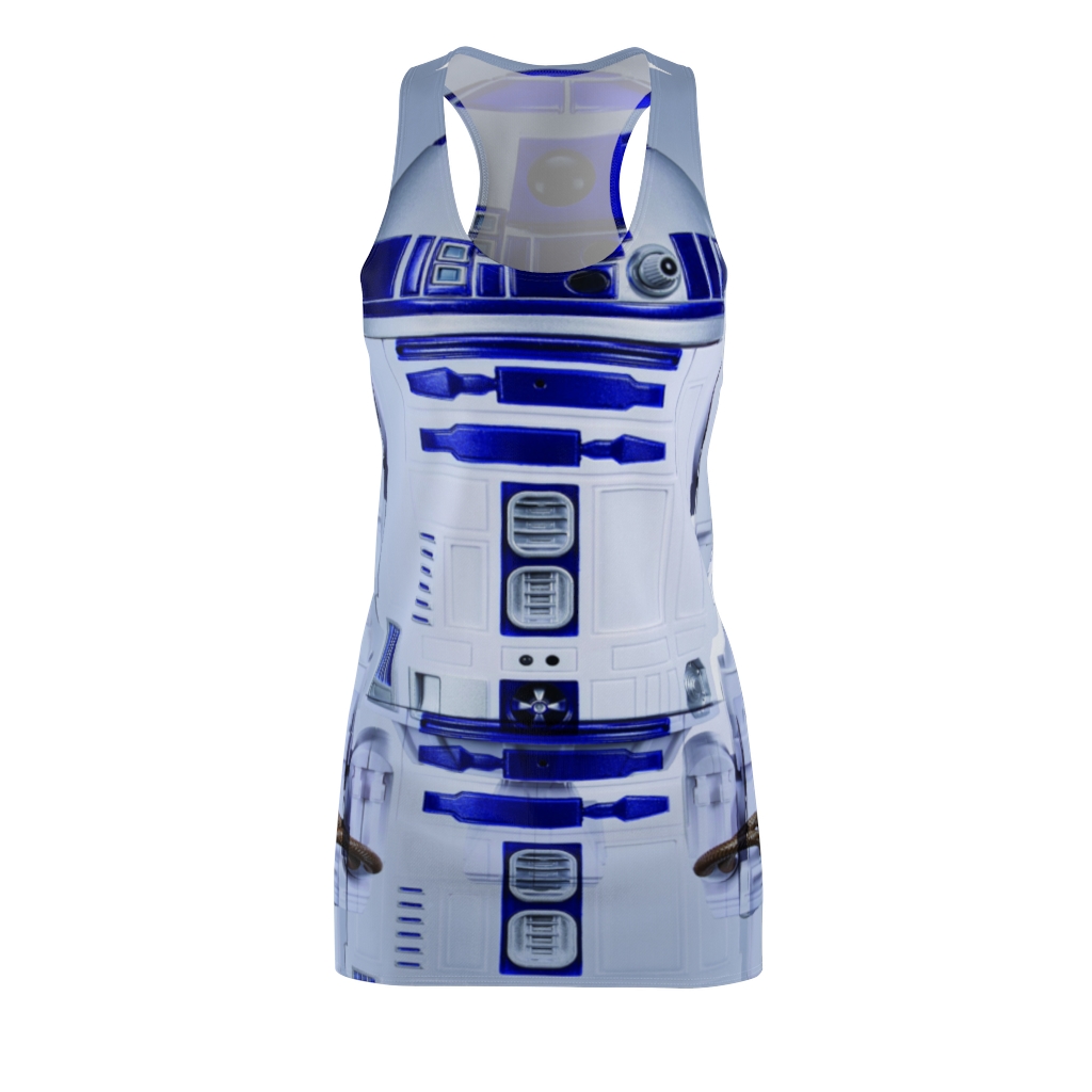 43001-98.jpg Little Blue Droid Star Wars Disney R2D2 Halloween Costume Dress