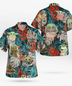 Baby Yoda Star Wars Hawaiian Shirts, Beach Short