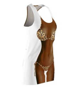 Belly Fat Mocha Bikini Costume Halloween Dress 3
