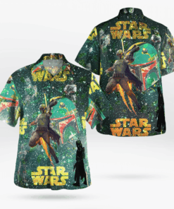 Boba Fett Star Wars Hawaiian Shirts, Beach Short