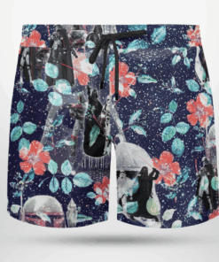 Darth Vader Boba Fett And Stormtrooper Star Wars Hawaiian Shirts, Beach Short