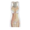 White Bikini Body Skin Tones Fair Costume Halloween Dress