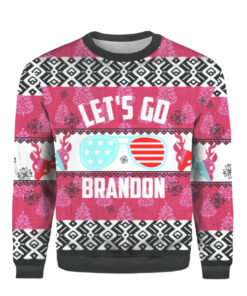 FJB let's go Brandon Ugly Christmas Sweater