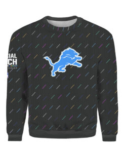 Detroit Lions 2021 NFL Crucial Catch Pullover Hoodie