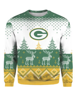 Green Bay Packers Big Logo 2021 Knit Ugly Pullover Christmas Sweater