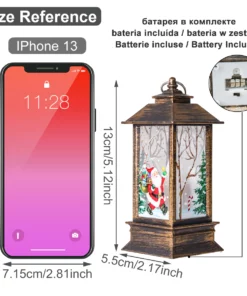 Christmas Lantern Light Merry Christmas Decorations for Home 2021 Navidad Christmas Tree Ornaments