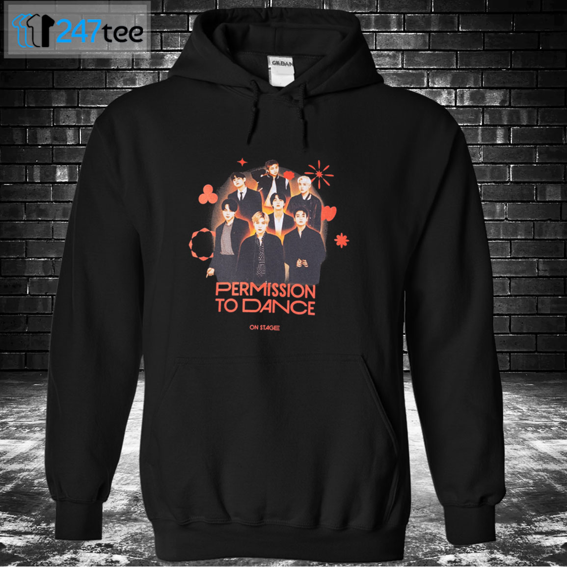 Hoodie BTS Permission to Dance On Stage T shirt Hoodie BTS Permission to Dance On Stage T shirt