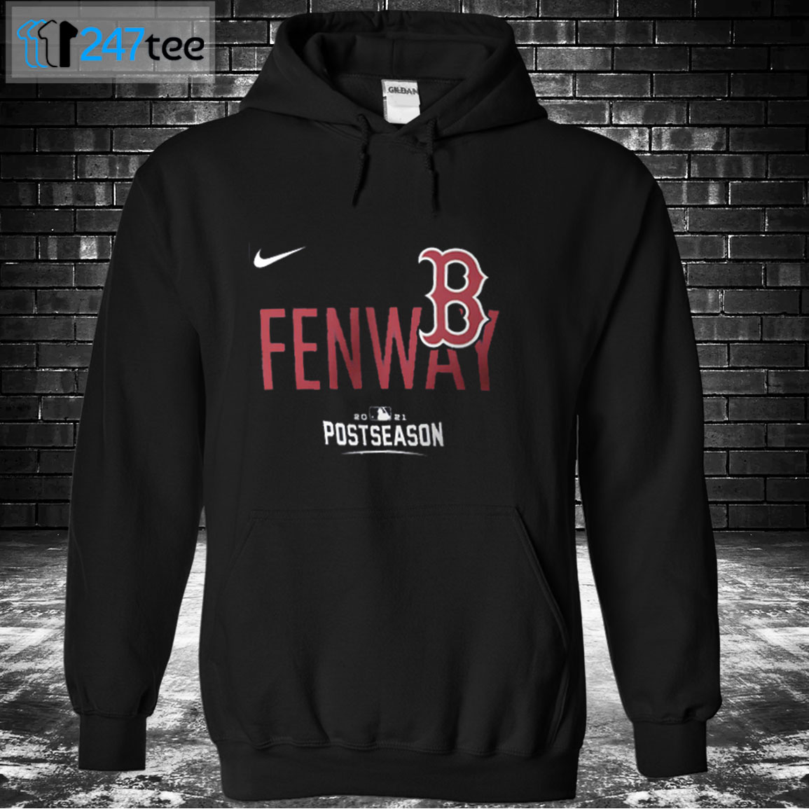 Hoodie Boston Red Sox Fenway Nike 2021 Postseason Dugout T Shirt Hoodie Boston Red Sox Fenway Nike 2021 Postseason Dugout T Shirt