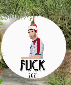 Roy Kent Ted Lasso Fuck 2021 Christmas Ornament 1