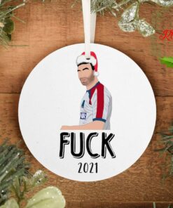 Roy Kent Ted Lasso Fuck 2021 Christmas Ornament