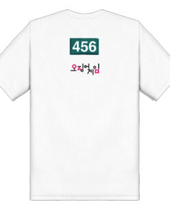 Squid Game Custom Player Number Costume Shirt 1