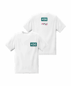 Squid Game Custom Player Number Costume Shirt