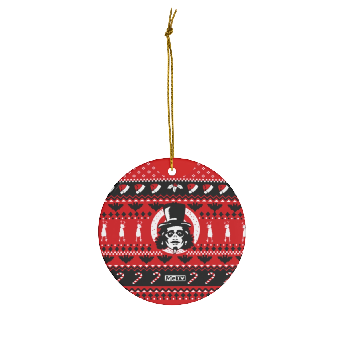 Svengoolie Holiday Knit Ugly Christmas Ornament Svengoolie Holiday Knit Ugly Christmas Ornament
