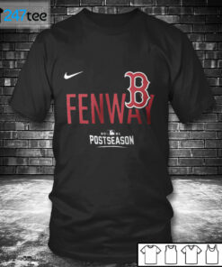 T shirt Boston Red Sox Fenway Nike 2021 Postseason Dugout T Shirt