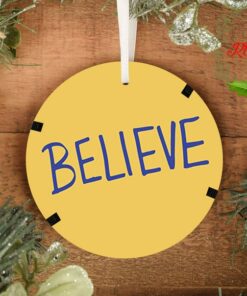 Ted Lasso Believe Christmas ornament 1
