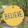 Ted Lasso Believe Christmas ornament