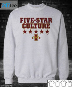 Unisex Sweatshirt IOWA STATE FIVE STAR CULTURE Shirt