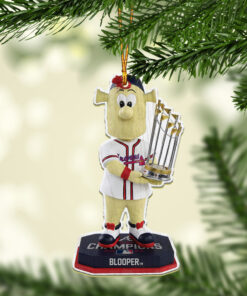 BLOOPER Atlanta Braves World Series 2021 Champions Ornament